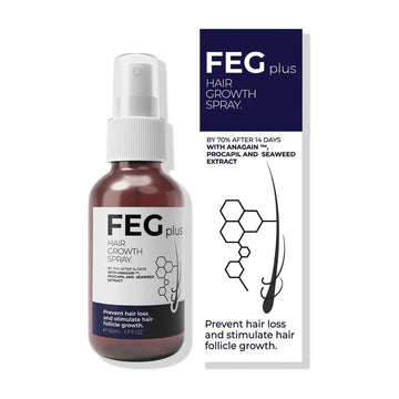 بخاخ فيج بلس لنمو الشعر FEG Plus Hair Growth Spray – 50 مل | تكثيف وتقوية الشعر